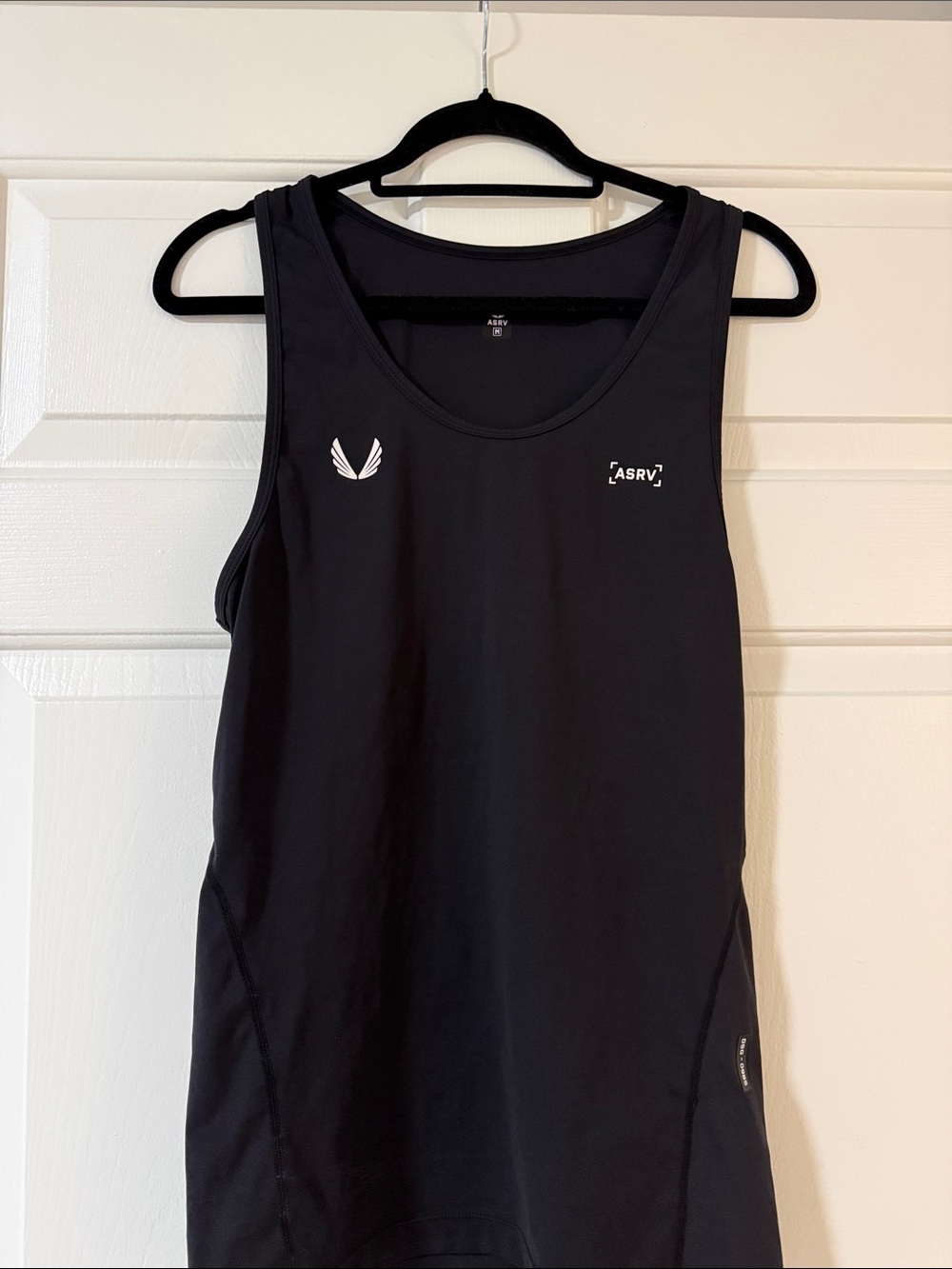 ASRV Men's Black Performance Tank Top